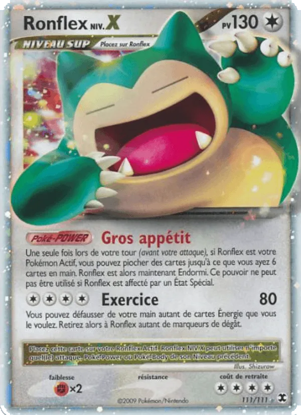 Ronflex Niv. X · Rivaux Émergeants 111/111