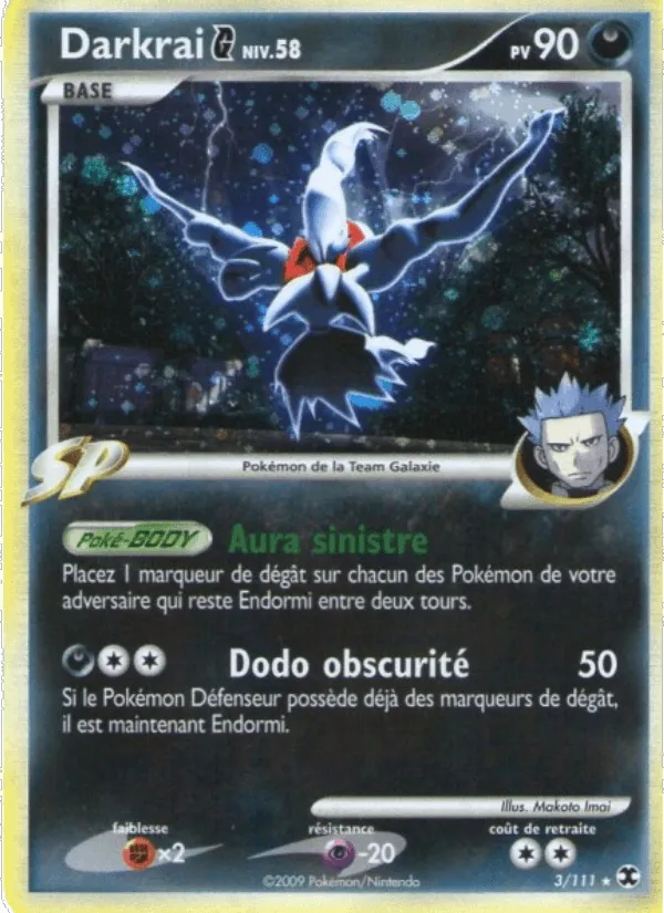 Darkrai G Niv. 58 · Rivaux Émergeants 3/111