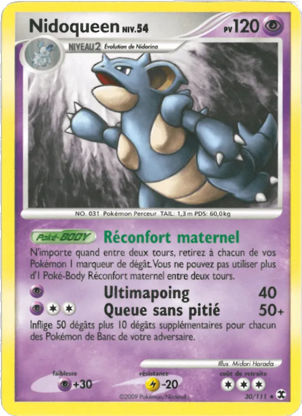 Nidoqueen Niv. 54 · Rivaux Émergeants 30/111