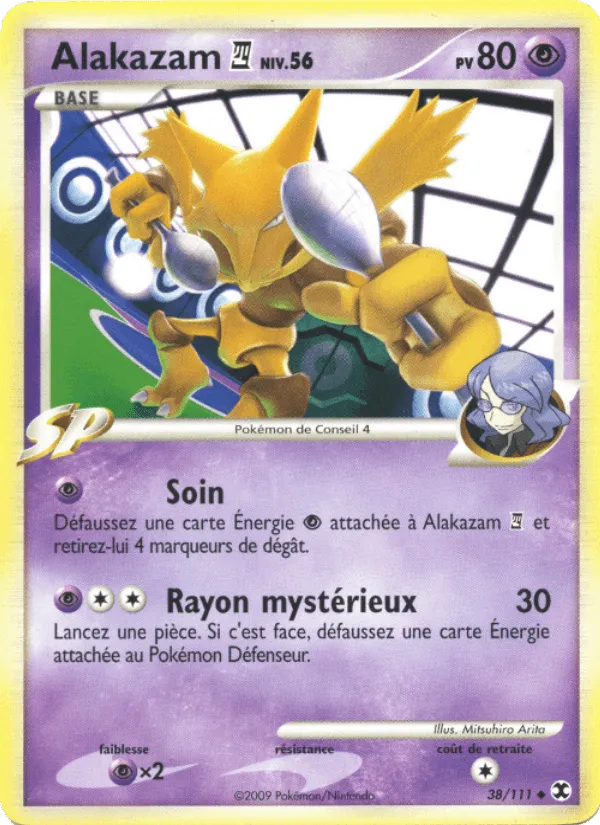 Alakazam 4 Niv. 56 · Rivaux Émergeants 38/111