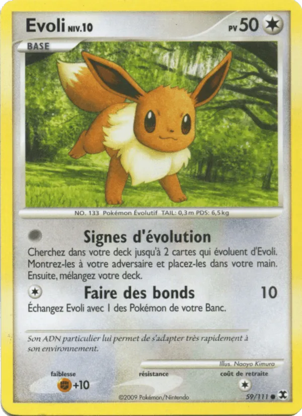 Evoli Niv. 10 · Rivaux Émergeants 59/111