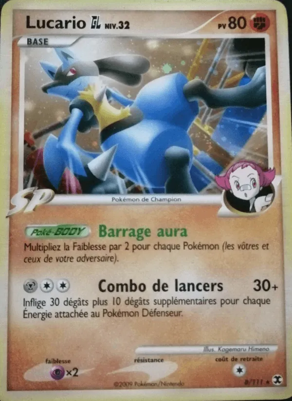 Lucario GL Niv. 32 · Rivaux Émergeants 8/111