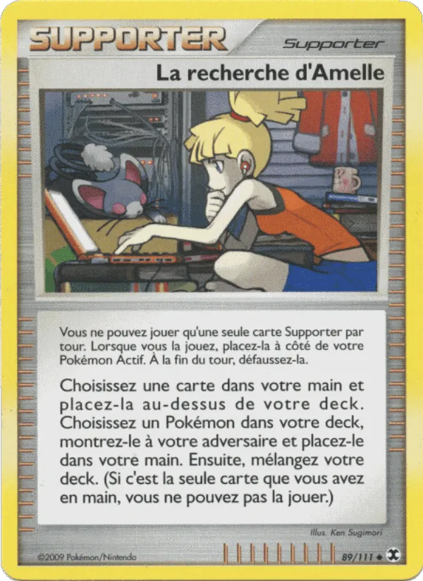 La recherche d'Amelle · Rivaux Émergeants 89/111