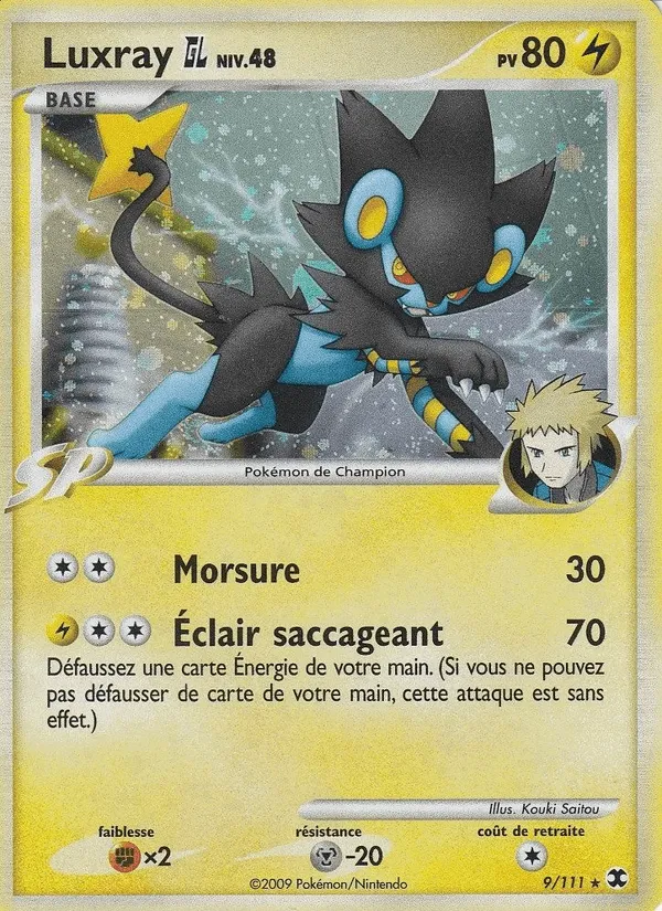 Luxray GL Niv. 48 · Rivaux Émergeants 9/111