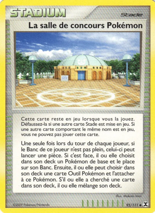 La salle de concours Pokémon · Rivaux Émergeants 93/111