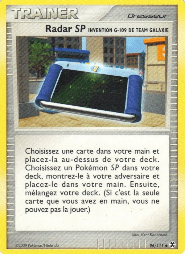 Radar SP Invention G-109 de Team Galaxie · Rivaux Émergeants 96/111