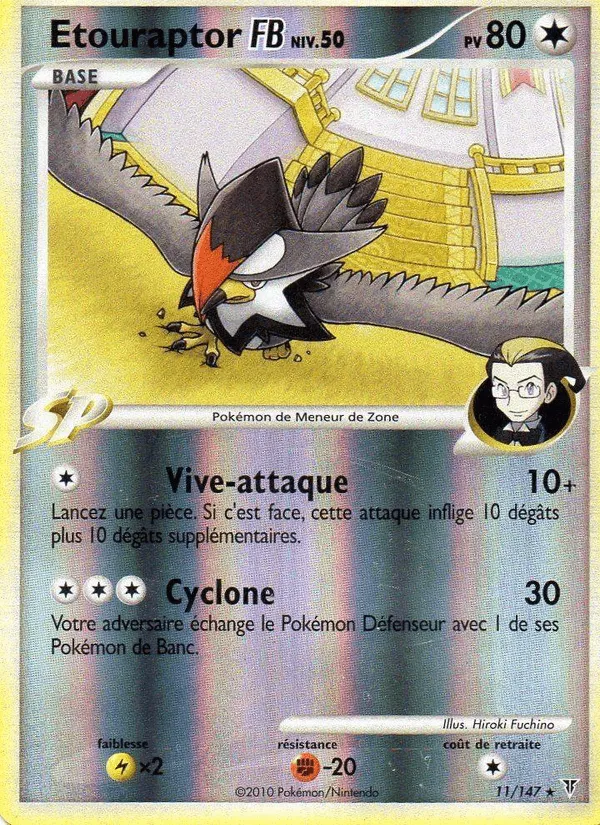 Etouraptor FB · Vainqueurs Suprêmes 11/147