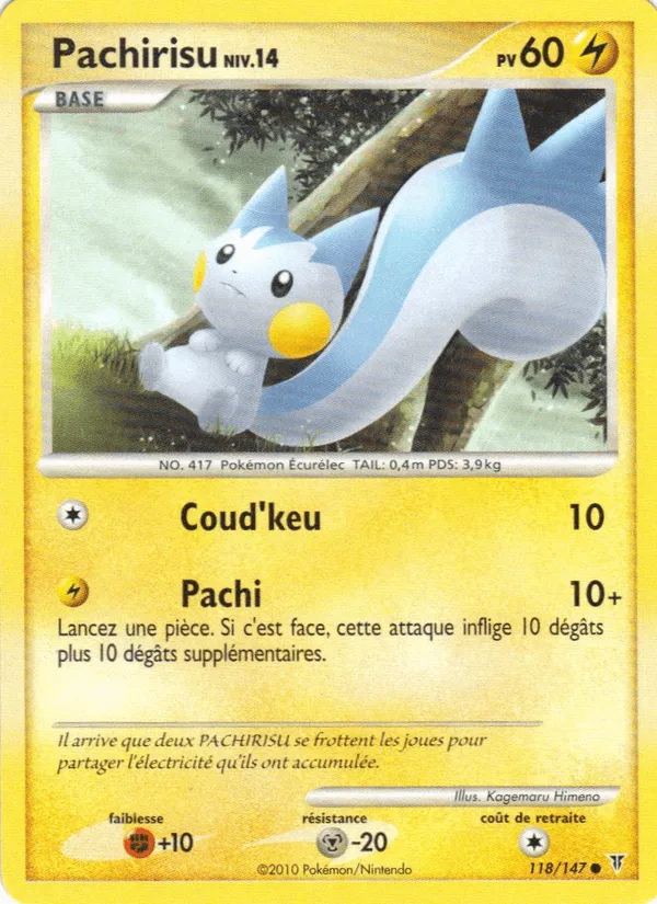 Pachirisu · Vainqueurs Suprêmes 118/147