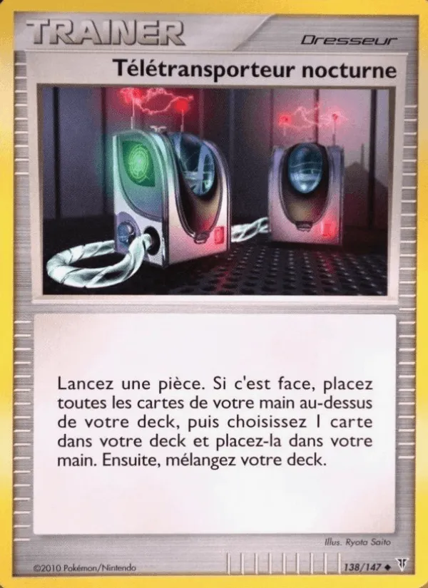 Télétransporteur nocturne · Vainqueurs Suprêmes 138/147