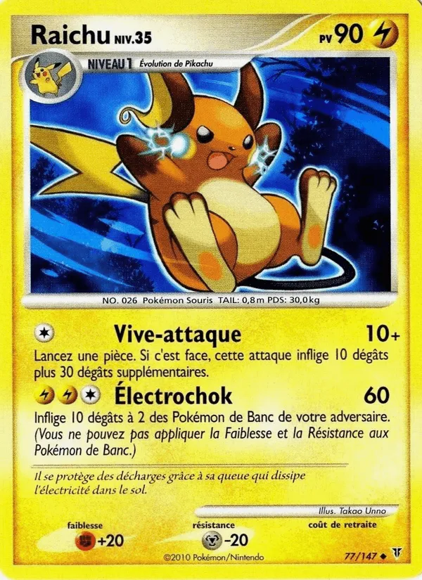 Raichu · Vainqueurs Suprêmes 77/147