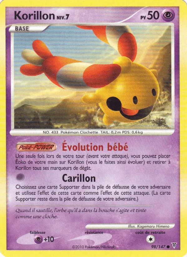 Korillon · Vainqueurs Suprêmes 98/147