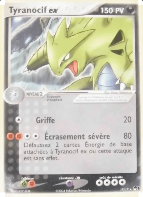 Tyranocif ex · POP Série 1 17/17