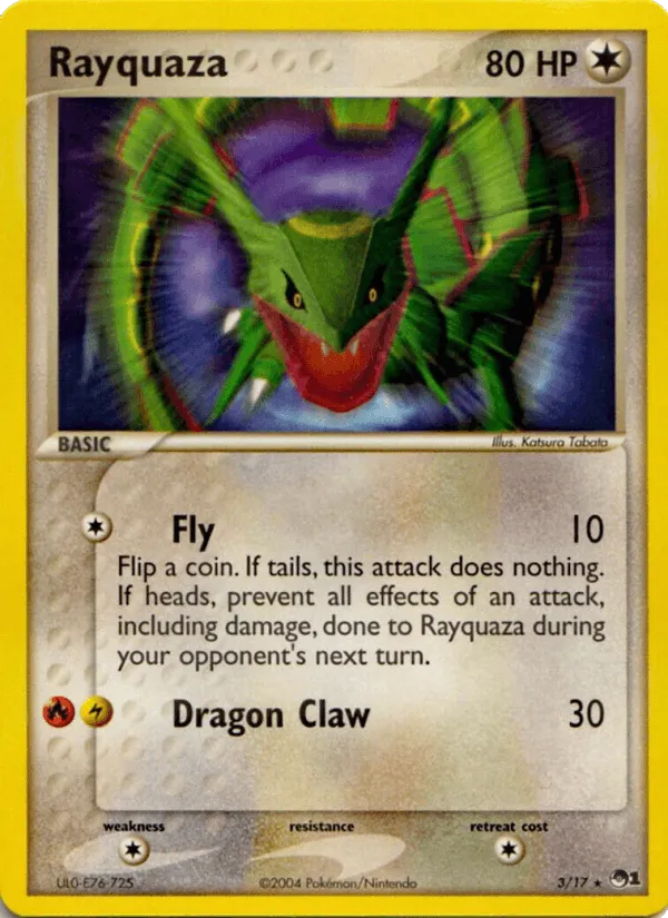 Rayquaza · POP Série 1 3/17
