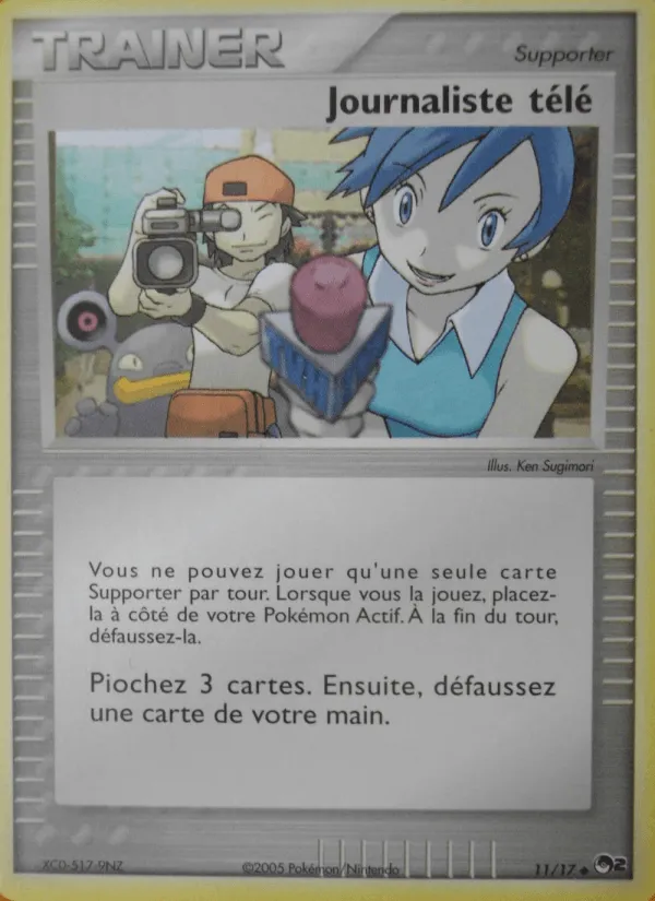Journaliste télé · POP Série 2 11/17