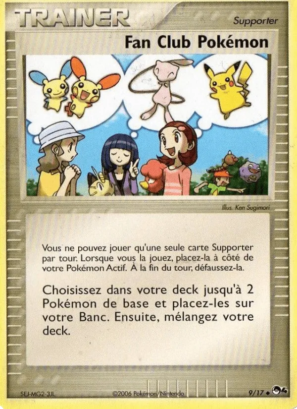 Fan Club Pokémon · POP Série 4 9/17