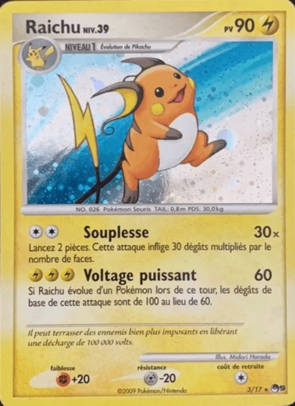 Raichu · POP Série 9 3/17