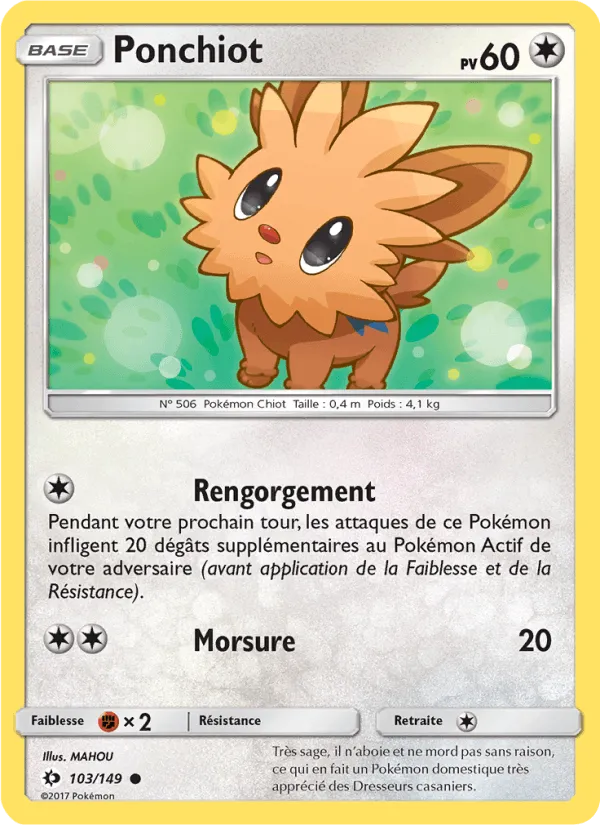 Ponchiot · Soleil et Lune 103/149