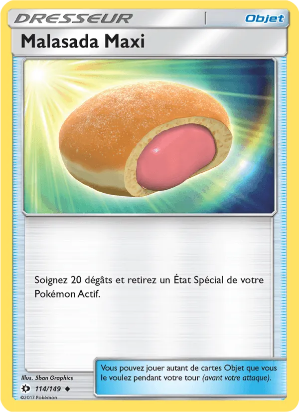 Malasada Maxi · Soleil et Lune 114/149