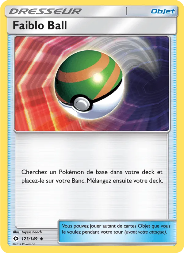 Faiblo Ball · Soleil et Lune 123/149