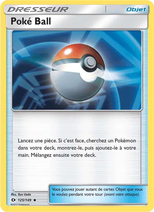 Poké Ball · Soleil et Lune 125/149