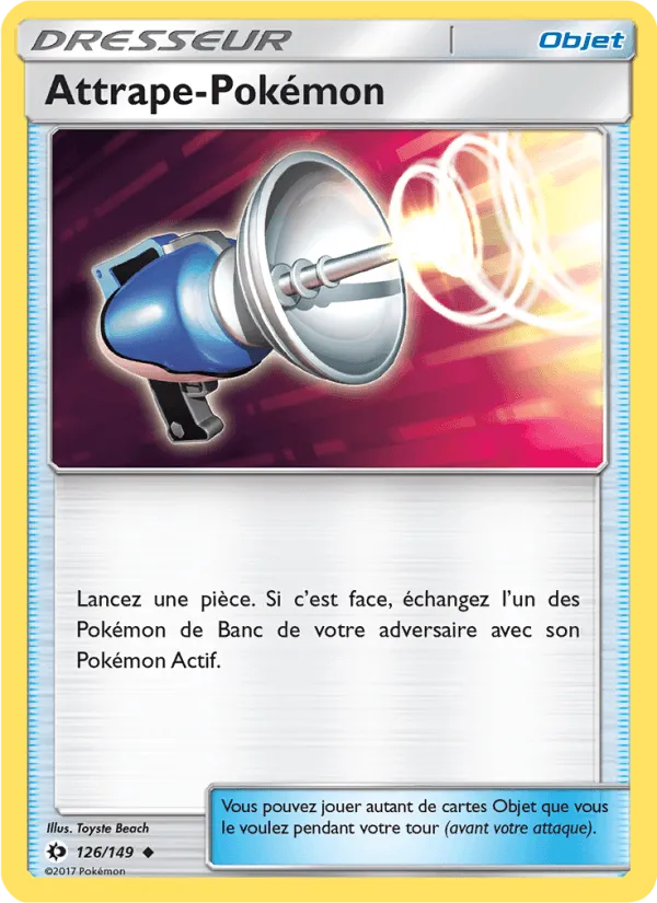 Attrape-Pokémon · Soleil et Lune 126/149