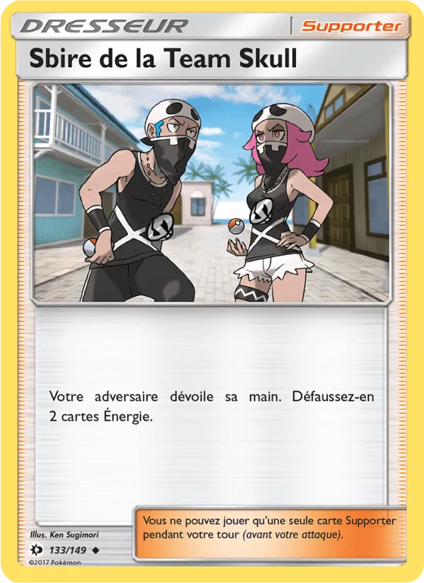 Sbire de la Team Skull · Soleil et Lune 133/149