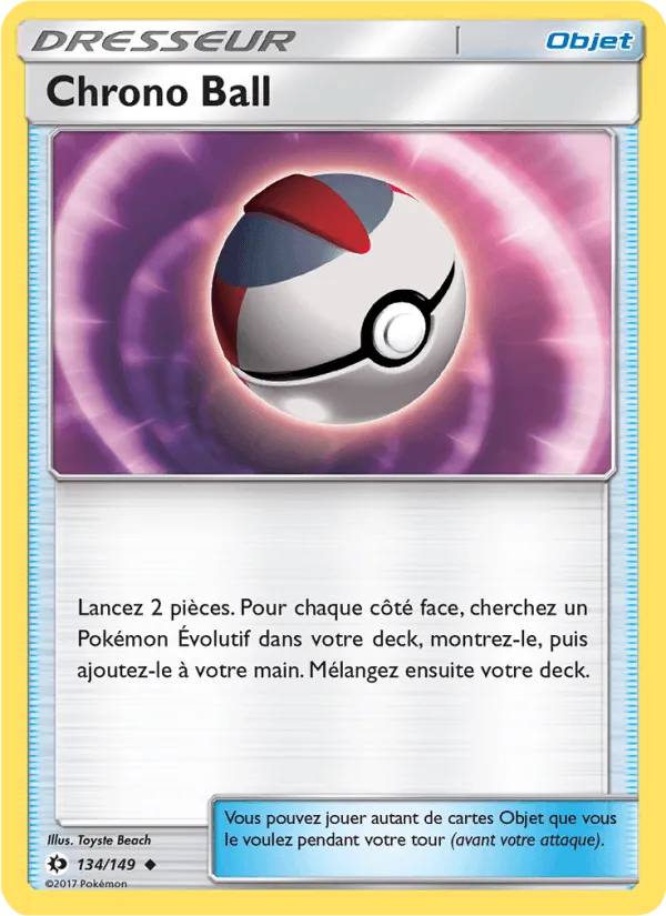 Chrono Ball · Soleil et Lune 134/149