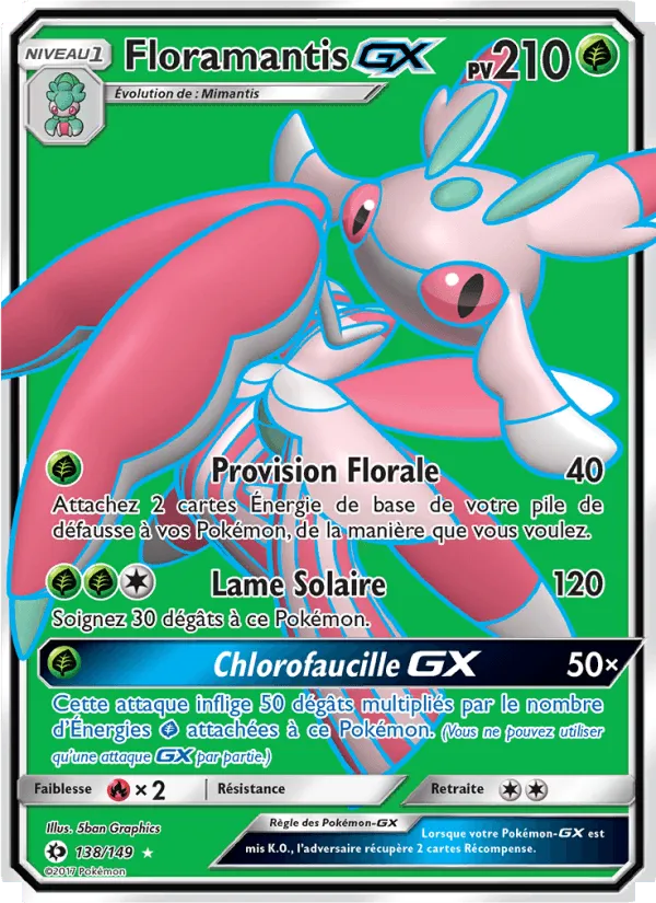 Floramantis GX · Soleil et Lune 138/149
