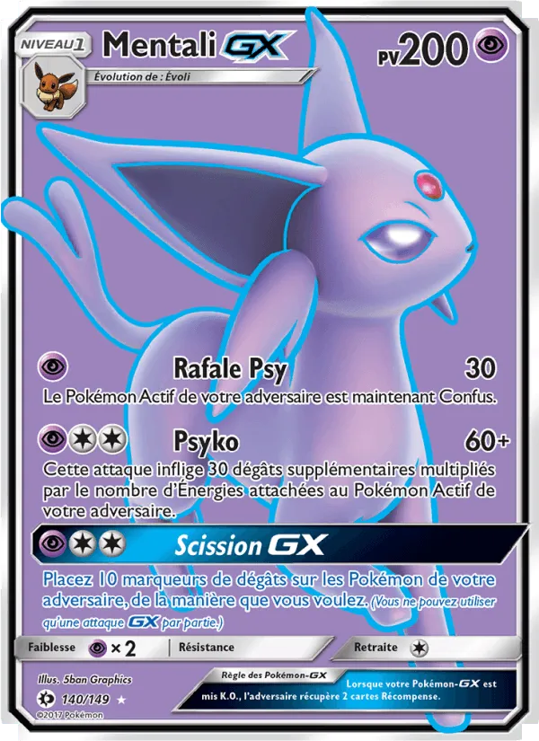 Mentali GX · Soleil et Lune 140/149
