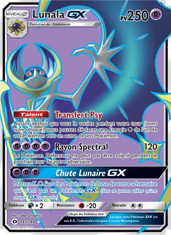 Lunala GX · Soleil et Lune 141/149