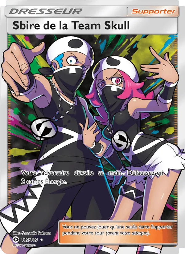 Sbire de la Team Skull · Soleil et Lune 149/149