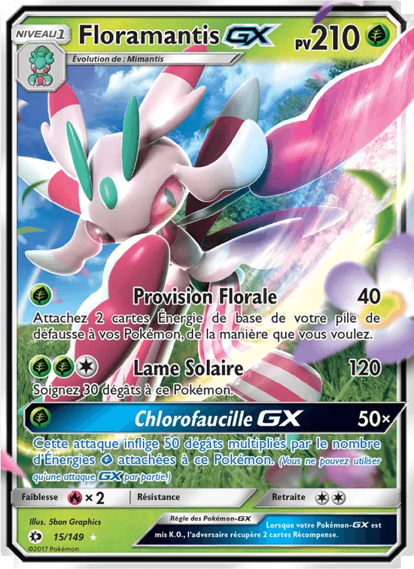 Floramantis GX · Soleil et Lune 15/149