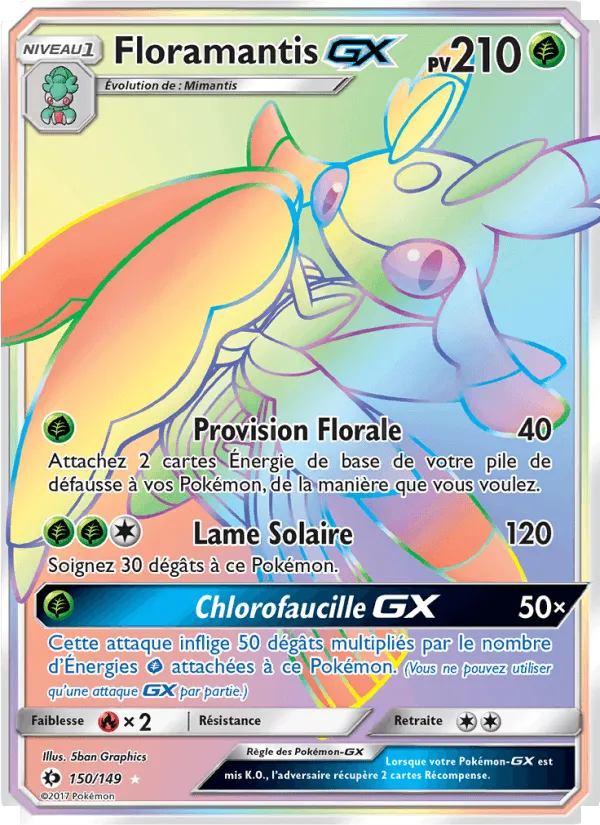 Floramantis GX · Soleil et Lune 150/149