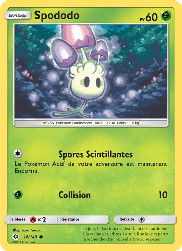 Spododo · Soleil et Lune 16/149
