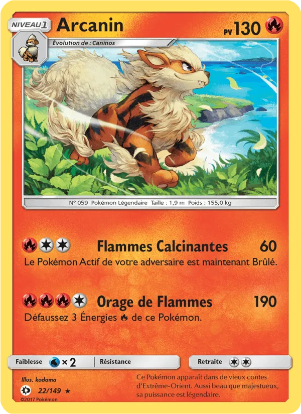 Arcanin · Soleil et Lune 22/149