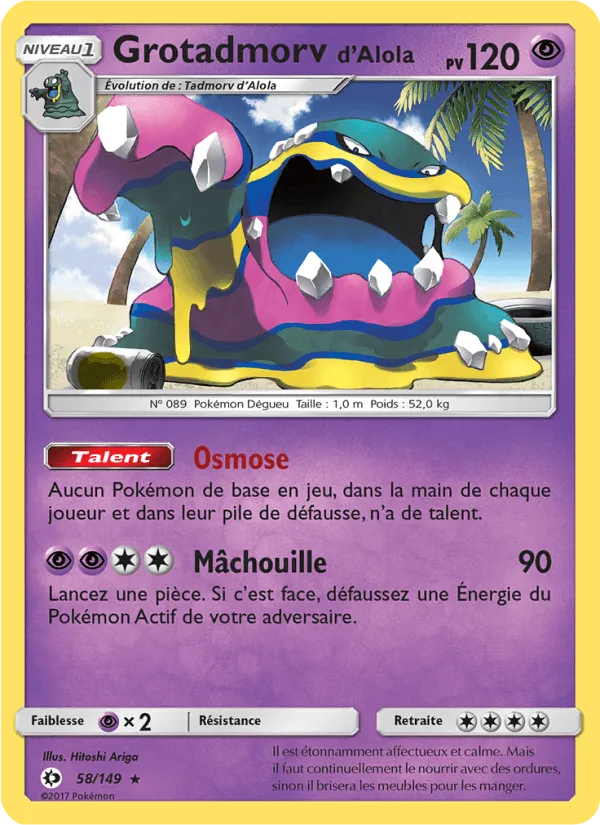 Grotadmorv d’Alola · Soleil et Lune 58/149