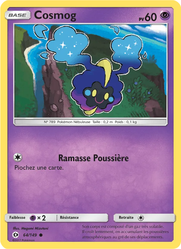 Cosmog · Soleil et Lune 64/149