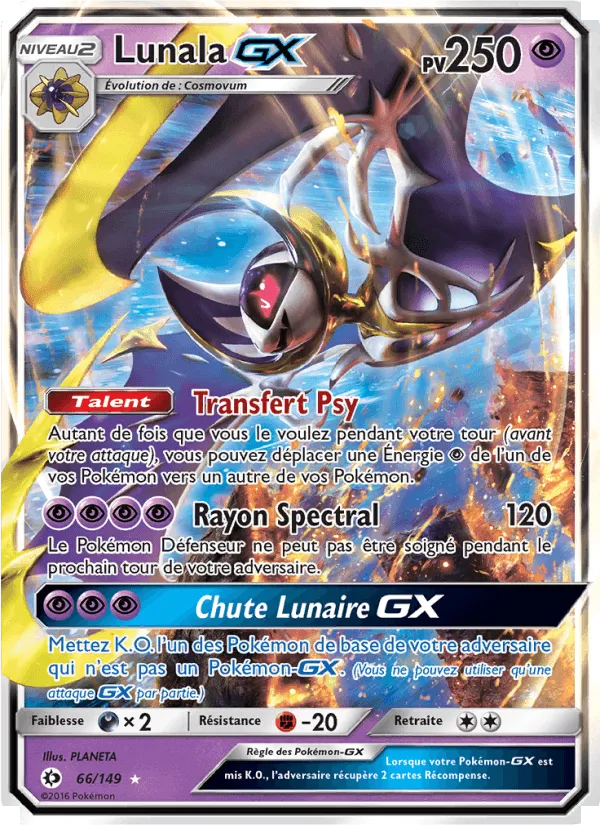 Lunala GX · Soleil et Lune 66/149