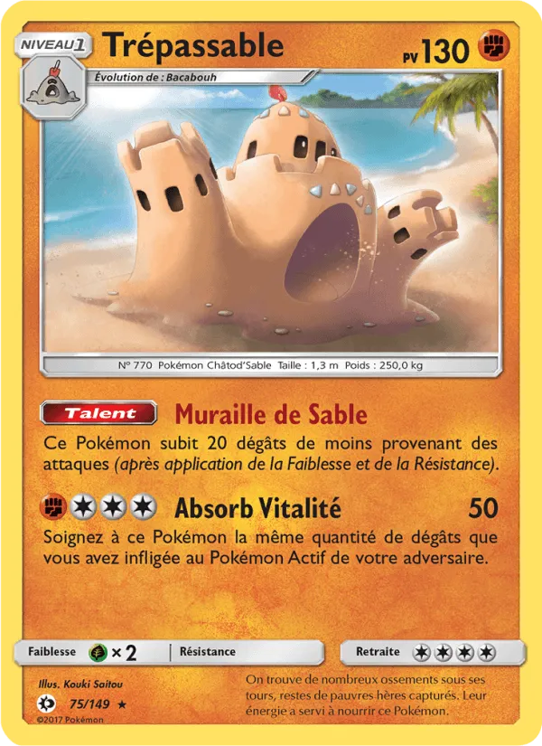 Trépassable · Soleil et Lune 75/149