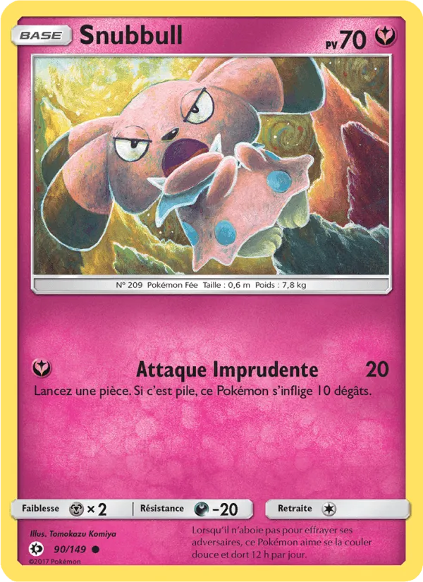 Snubbull · Soleil et Lune 90/149