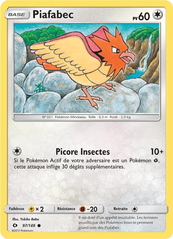 Piafabec · Soleil et Lune 97/149