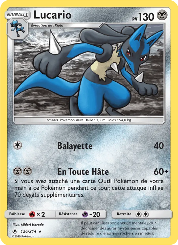 Lucario · Alliance Infaillible 126/214