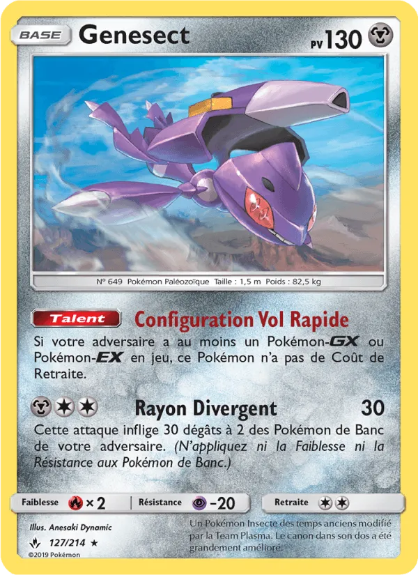 Genesect · Alliance Infaillible 127/214