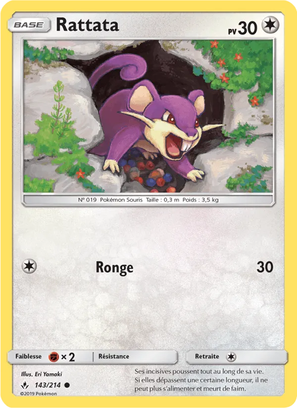 Rattata · Alliance Infaillible 143/214