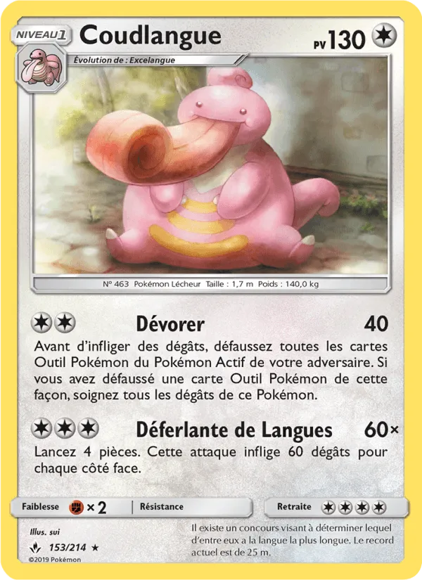 Coudlangue · Alliance Infaillible 153/214