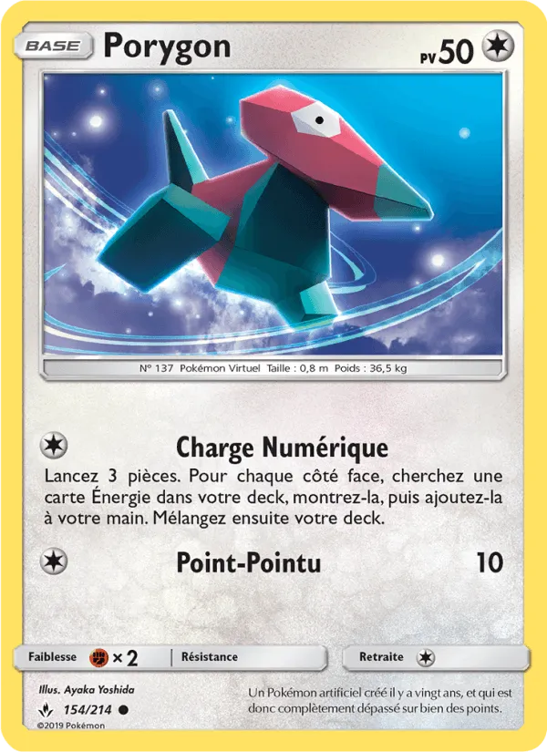 Porygon · Alliance Infaillible 154/214