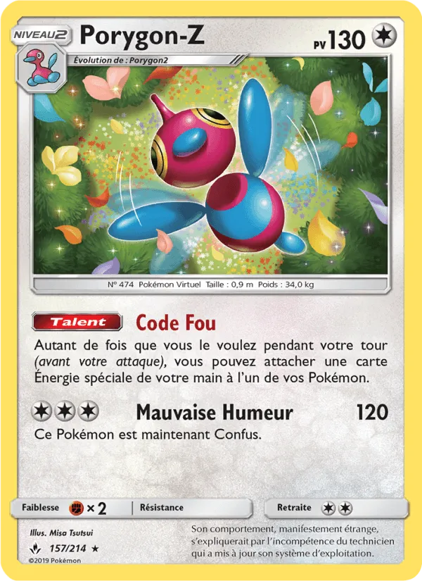 Porygon-Z · Alliance Infaillible 157/214