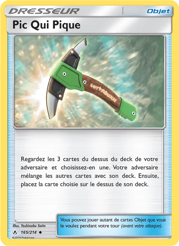 Pic Qui Pique · Alliance Infaillible 165/214