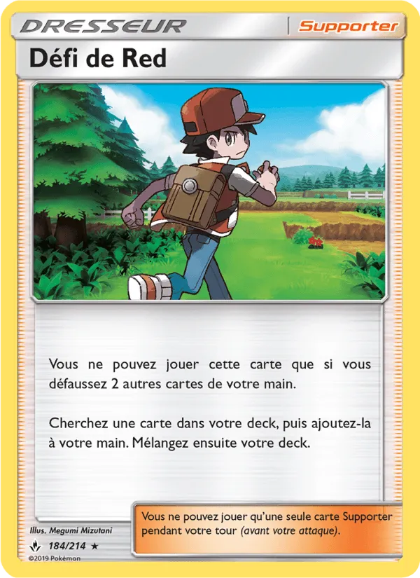 Défi de Red · Alliance Infaillible 184/214