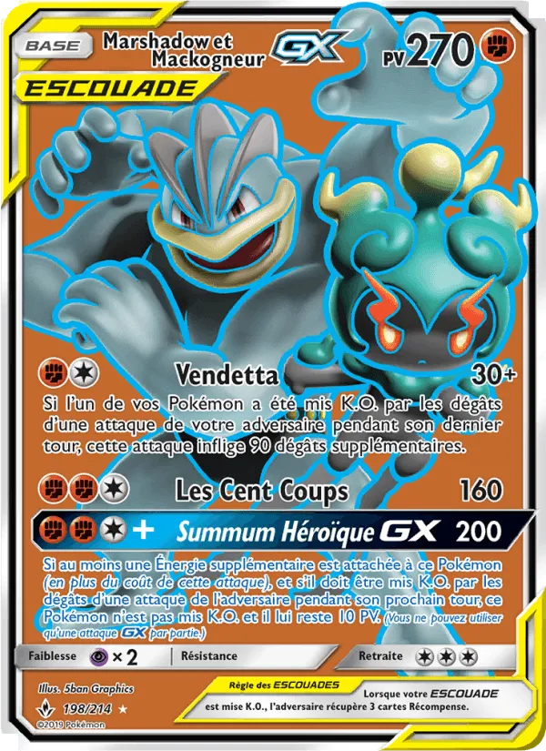 Marshadow et Mackogneur GX · Alliance Infaillible 198/214